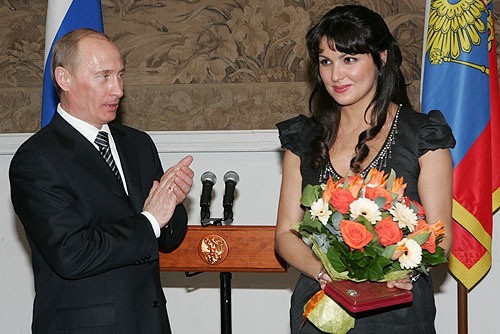 Anna Netrebko i Putin utrzymują kontakty ze sobą od wielu lat