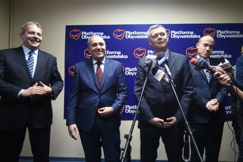 Grzegorz Schetyna, Tomasz Siemoniak, Borys Budka w...