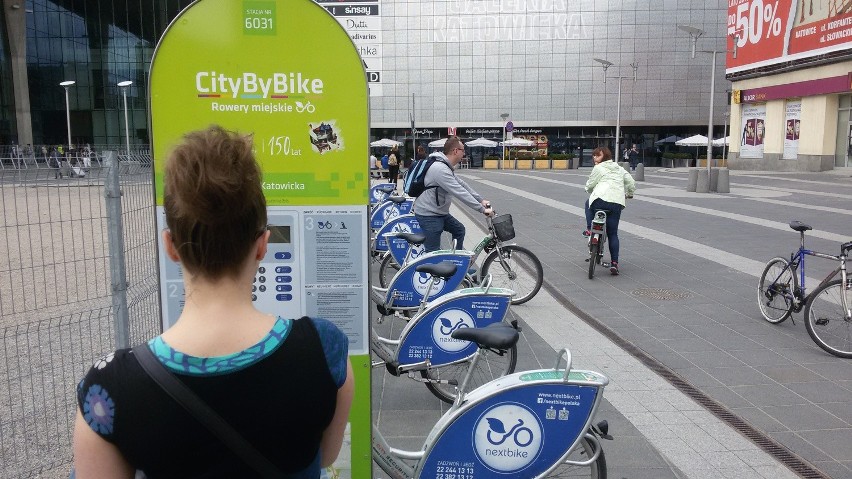 Wypożyczalnie rowerów Nextbike w Katowicach