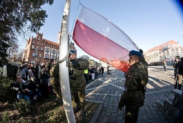 Obchody Święta Niepodległości w Słupsku.