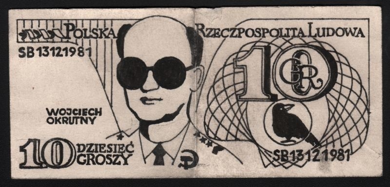 Banknot z wizerunkiem Wojciecha Okrutnego - zobacz unikalne pamiątki stanu wojennego