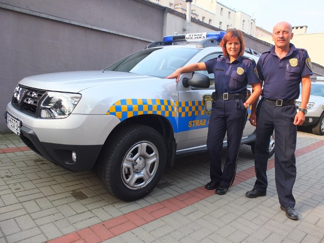 Na ulicach dacie powinny pojawić się na początku września. Pokierują nimi Alicja Kryczka i Leszek Gawroński, strażnicy z oddziału eko.