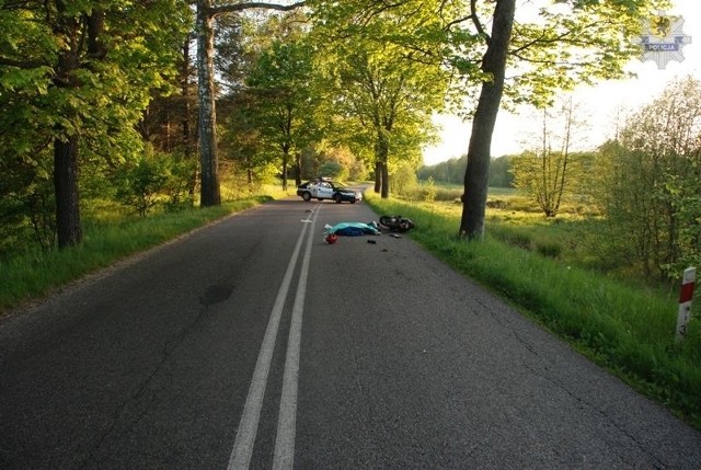 Śmiertelny wypadek w miejscowości Czarne w powiecie człuchowskim