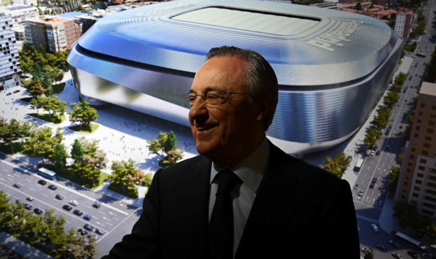 Florentino Perez zaprezentował nowe Santiago Bernabeu