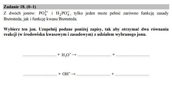 Matura 2016: CHEMIA rozszerzona [ODPOWIEDZI, ARKUSZ CKE]