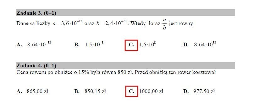 Matura 2018 matematyka poziom podstawowy - arkusze, odpowiedzi. Matura z matematyki 2018 poziom podstawowy 7.05.2018 [arkusze, rozwiązania]