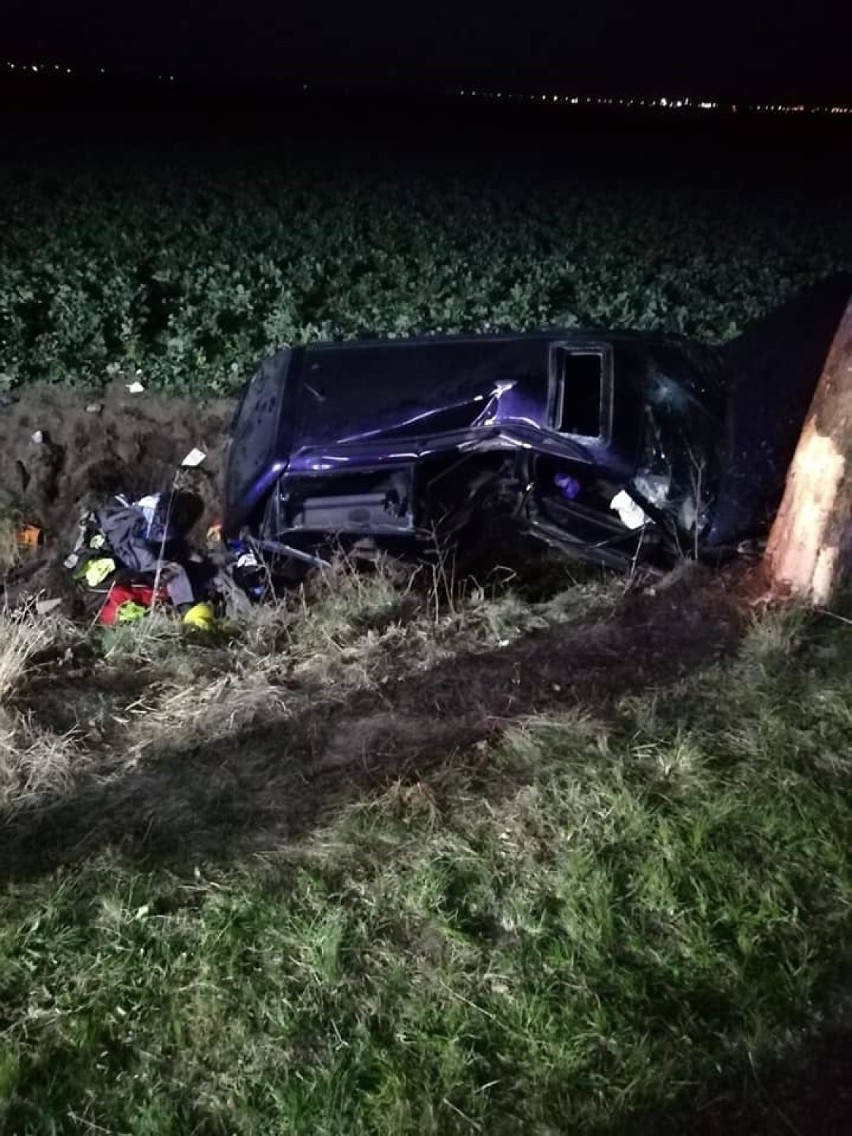 Poważny wypadek w gm. Malbork 6.04.2019. Na drodze między...