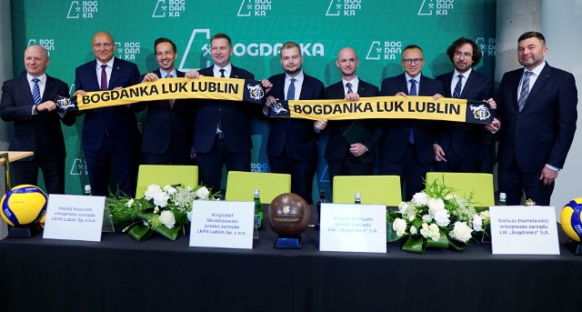 Już nie Luk Lublin ale Bogdanka Luk Lublin – taką nazwę będzie miał występujący PlusLidze klub siatkarski z Lublina. W środę stosowną umowę w tej sprawie władze kopalni podpisały z władzami klubu.