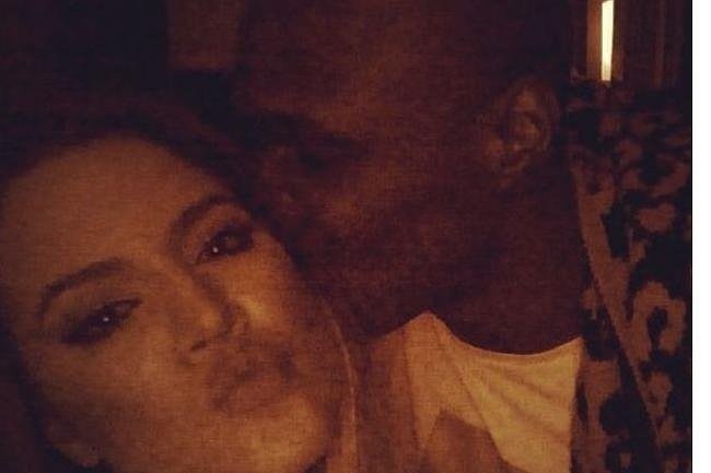 Lamar Odom i Khloe Kardashian (fot. screen Instagram)