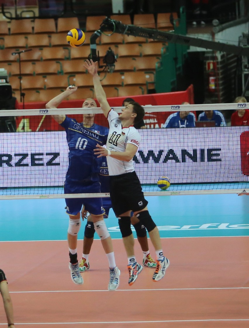 FIVB Mistrzostwa Świata 2014 w Katowicach: Francja - Niemcy...
