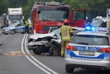 Wypadek w Jastrzębnikach pod Kaliszem. Jedna osoba trafiła do szpitala. DW442 jest już przejezdna