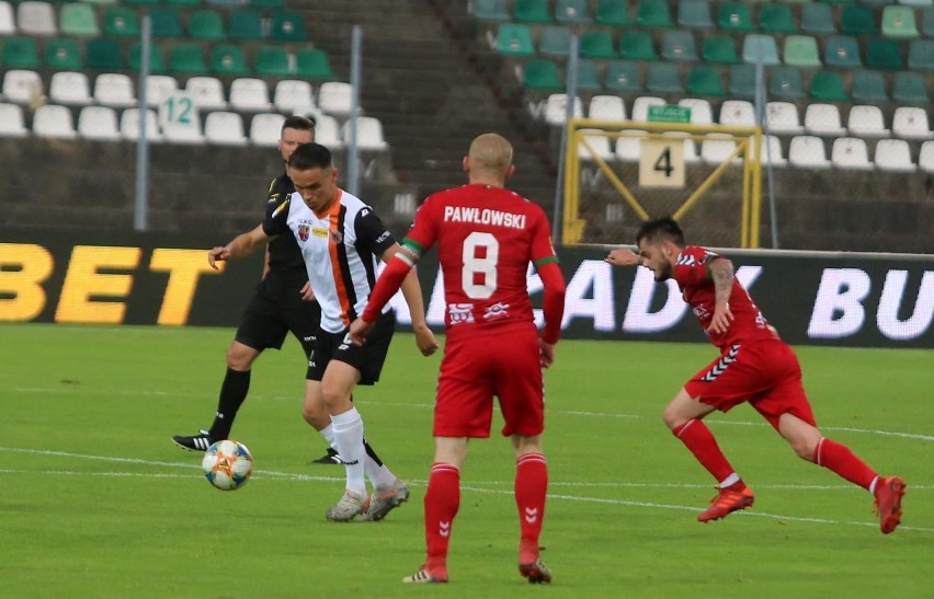 Zagłębie Sosnowiec - Chrobry Głogów 0:2 (0:1)