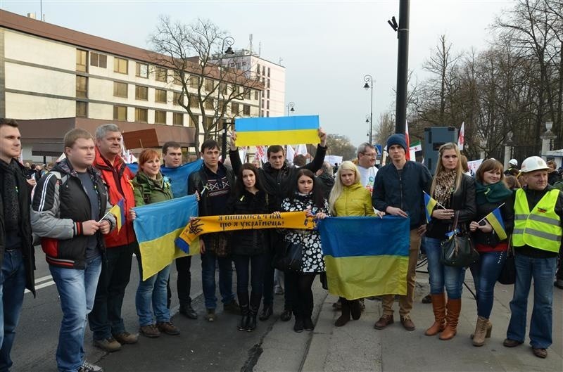 Wśród protestujących było 150 Opolan.