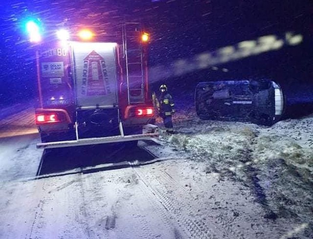 Wypadek w Mnichowicach, w gminie Żórawina