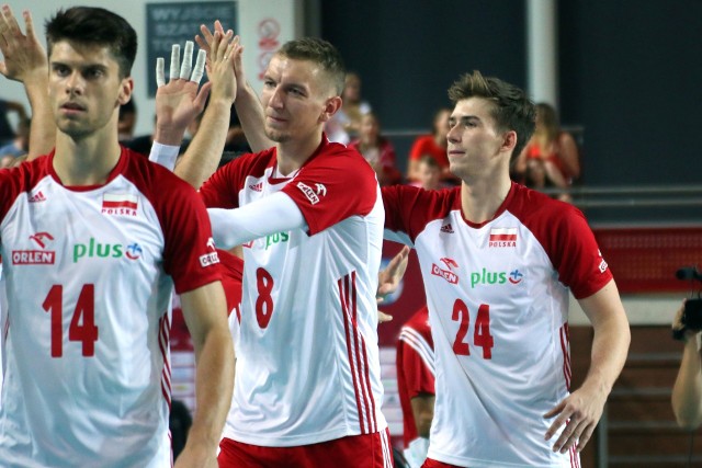 Tomasz Fornal (z prawej) przebywa na zgrupowaniu reprezentacji Polski.