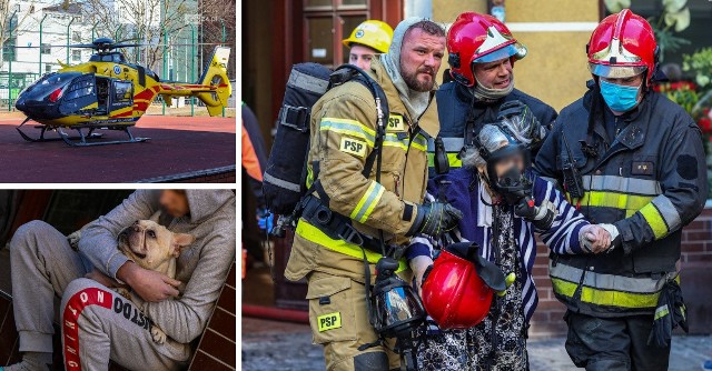 Tragiczny pożar przy ul. Jagiellońskiej w Szczecinie - 3.03.2021