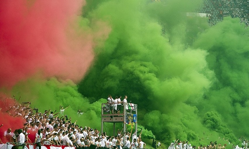 Kibice na meczu Arka Gdynia - Legia Warszawa [GALERIA]