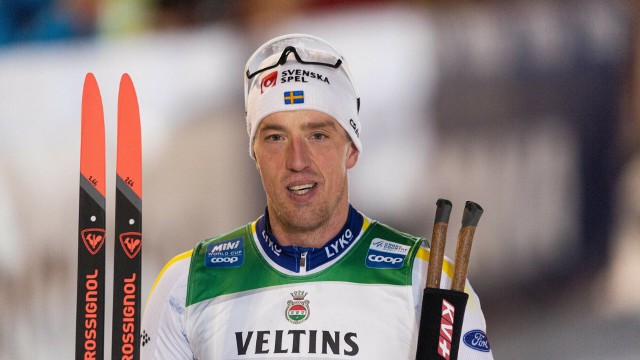 Szwedzki biegacz narciarski Calle Halvarsson