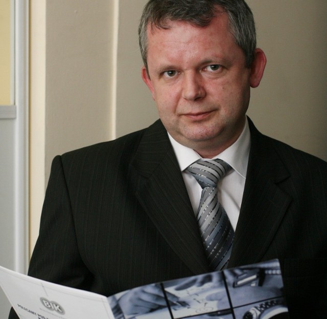 Tomasz Mikruta, dyrektor regionalny Centrum Informacji Gospodarczej w Rzeszowie. Fot. Tadeusz Poźniak