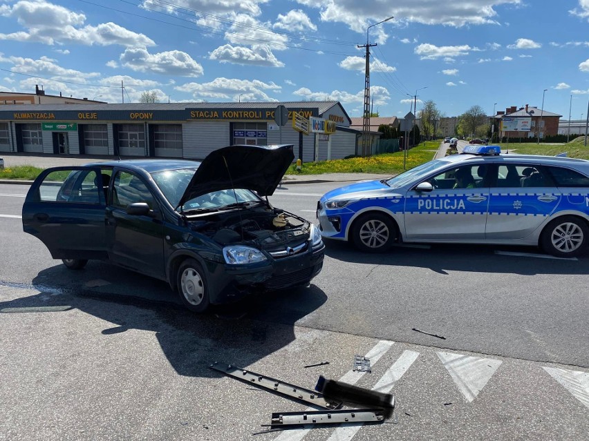 Zambrów. Wypadek na ul. Mazowieckiej. Jedna osoba trafiła do...