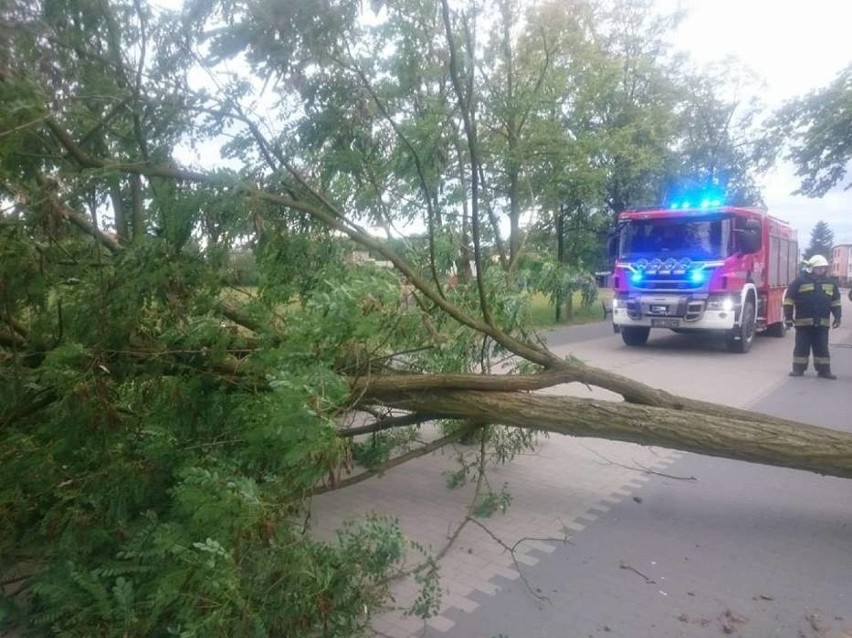 W czwartkowe popołudnie przez Wielkopolskę przeszła potężna...