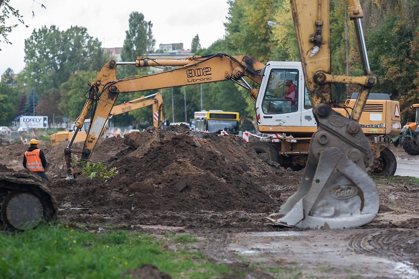 Zobacz, jak postępują prace przy budowie ringu w Słupsku (zdjęcia, wideo) 