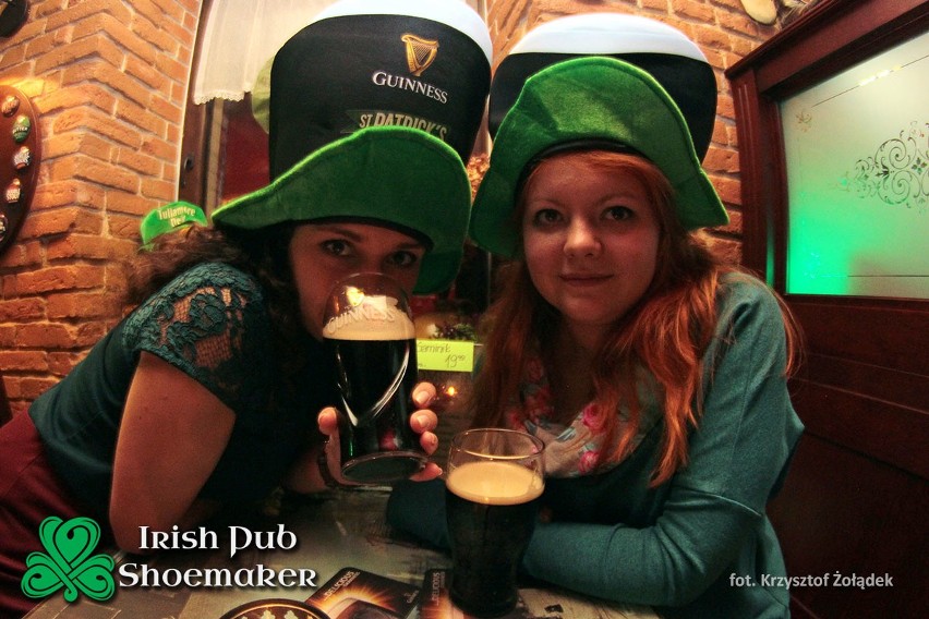 Dzień świętego Patryka w Irish Pub Shoemaker