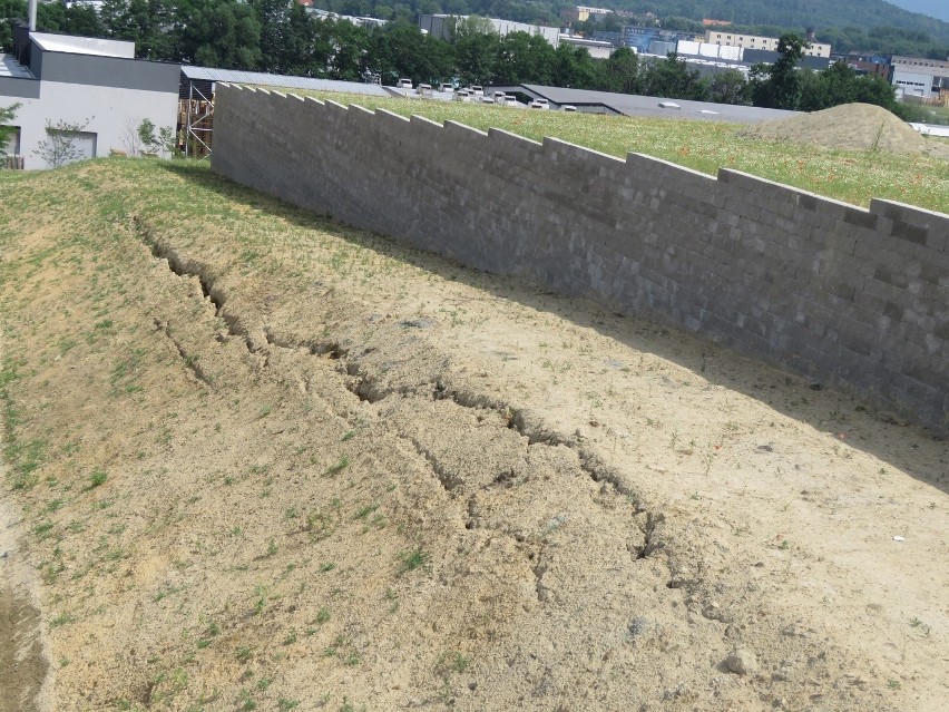 Kilka lat temu teren pod budowaną strefą inwestycyjną w...