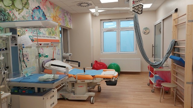 Jedna z sal porodowych starachowickiego szpitala