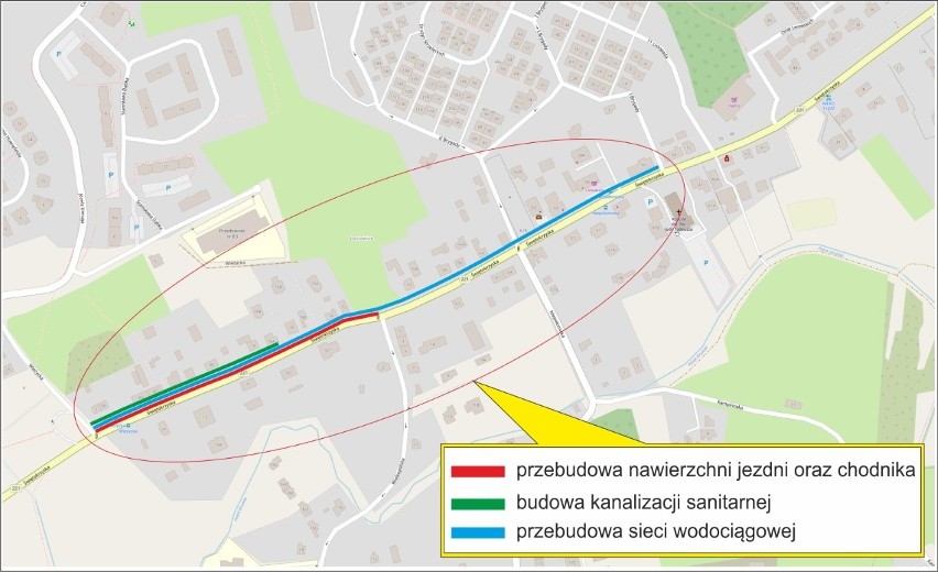 Remont ulicy Świętokrzyskiej przez kilka tygodni powodował...