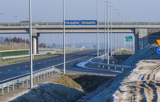 Kierowcy mogą skorzystać z zachodniej części obwodnicy Bydgoszczy w ciągu drogi ekspresowej S5.