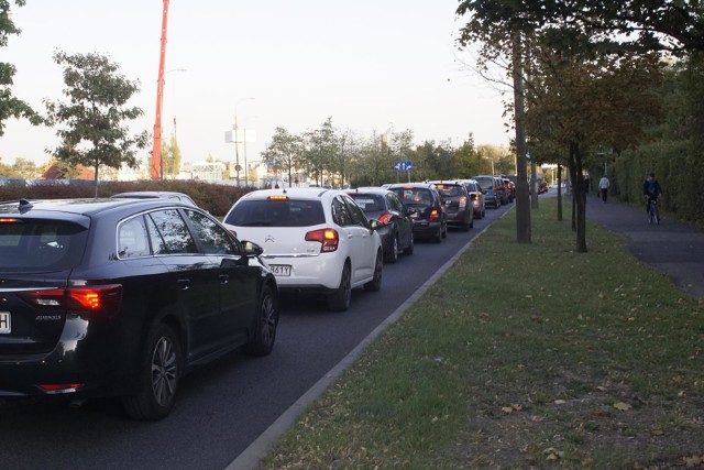 Przejazd przez Poznań zajmuje w środę o wiele więcej czasu