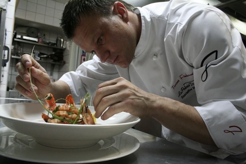 Tomasz Fiedorowicz, szef kuchni restauracji Le Palais du...