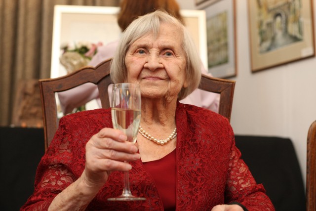 Najstarsza wrocławianka Maria Olszowska, 15 września 2016 roku skończy 109 lat!