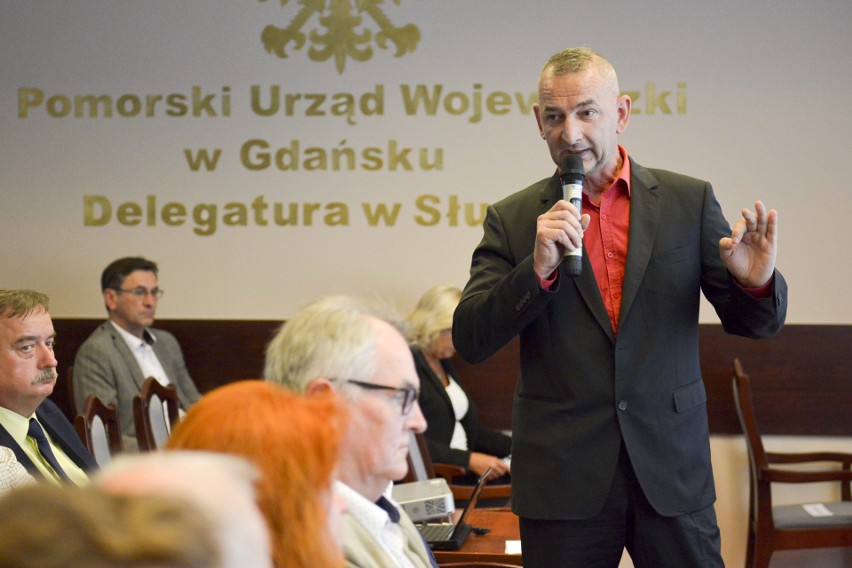 Ryszard Zarudzki, wiceminister rolnictwa spotkał się z rolnikami i samorządowcami z regionu słupskiego