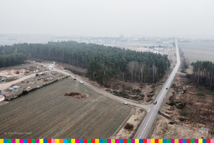 Obwodnica Sokół będzie miała 4,5 km. Jej symboliczna budowa...