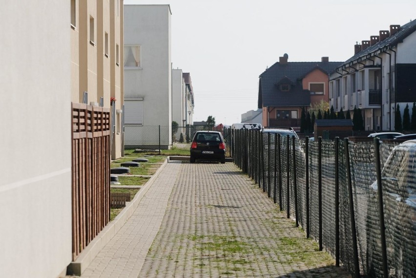 Łukasz Walkowiak, jeden z mieszkańców osiedla Słoneczne...