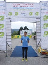  Kacper Kwiecień uprawia triatlon. Wkrótce pojedzie na mistrzostwa Europy