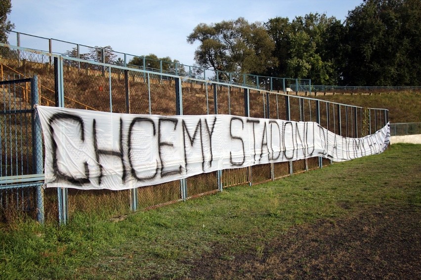 Kibice Granatu Skarżysko-Kamienna chcą nowoczesnego stadionu w mieście