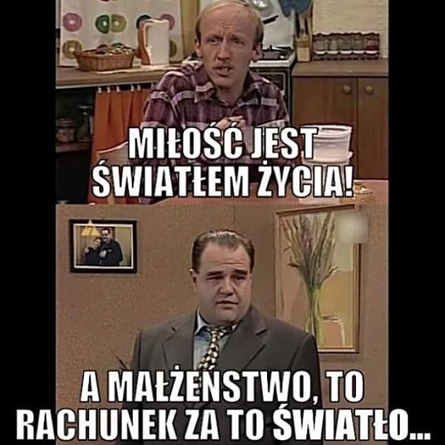 Nie ma to jak małżeństwo? Memy potrafią obedrzeć ze złudzeń...