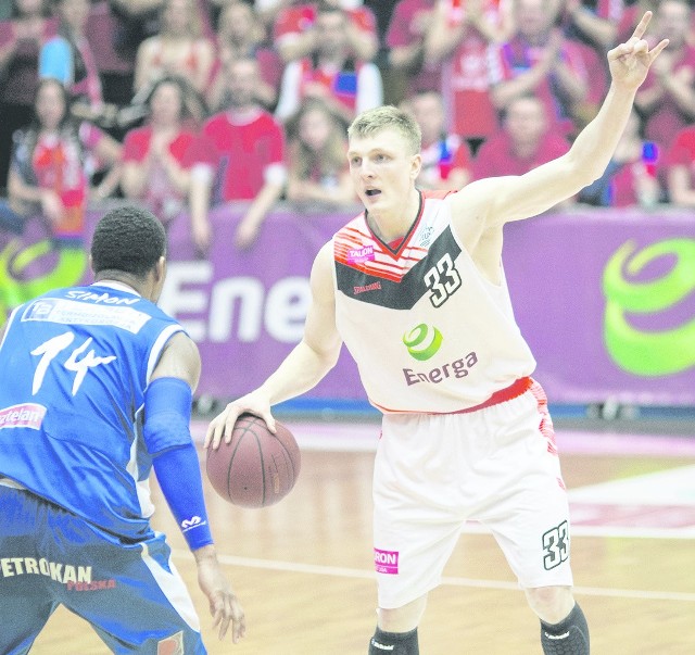 Karol Gruszecki gra drugi sezon w Słupsku. Przybył z Belgii.