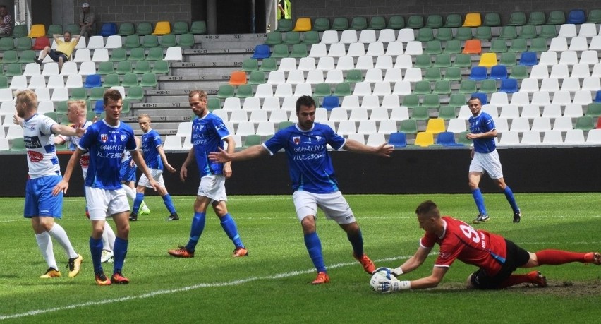 Podbeskidzie - MKS Kluczbork 3:1. Symboliczna zmiana warty w Bielsku-Białej