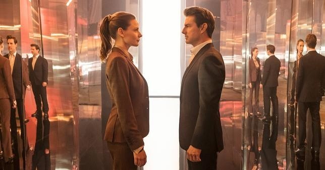 Sceny z filmu "Mission: Impossible - Fallout". Premiera 10...