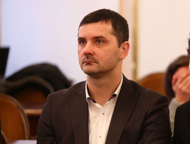 Rafał Czajkowski, sekretarz Urzędu Miejskiego.