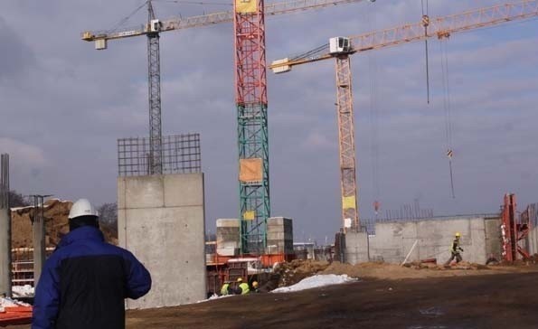 Wieści z placu budowy - stadion GOSiR w Gdyni