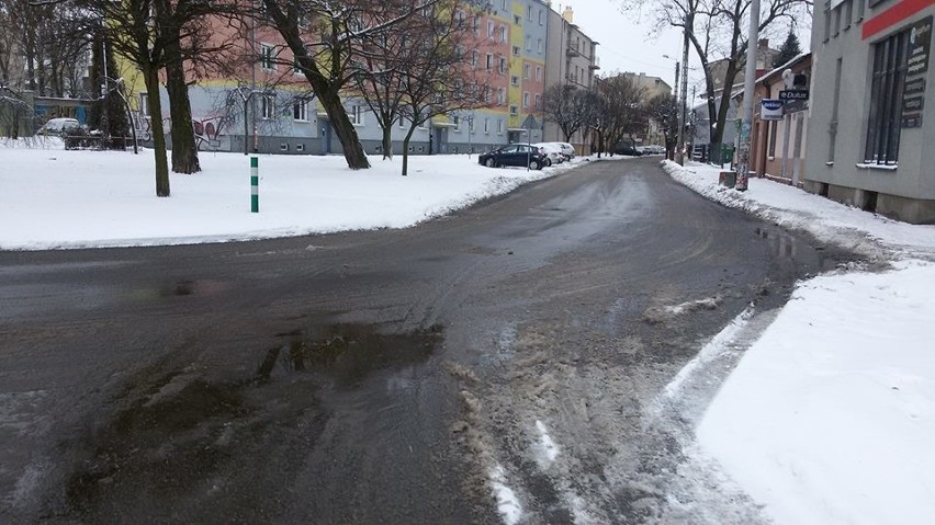 Jazda częstochowskimi drogami wymaga dziś nie lada...