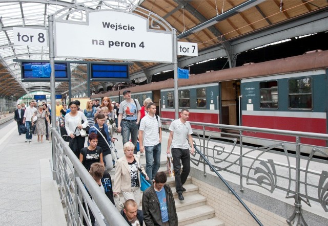 Pociąg odjeżdżał z Wrocławia w ostatnią niedzielę o godzinie 18:24