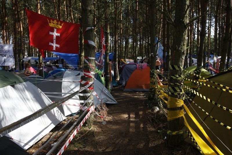 Woodstock 2014: Tu się mieszka! Miasteczko namiotowe w lesie