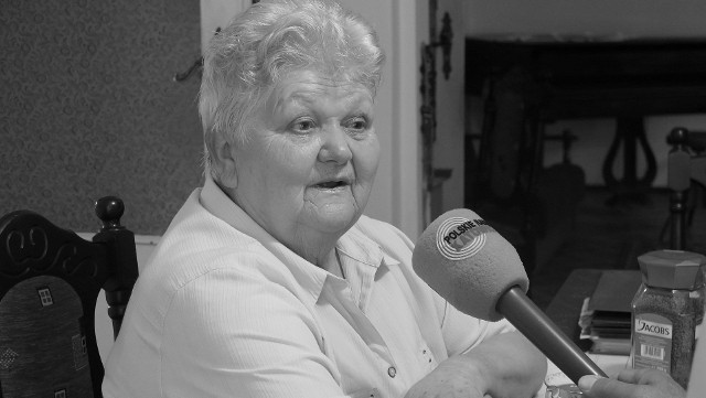 Zyta Kapel (23 kwietnia 1936-9 marca 2022) podczas jednego z wywiadów.