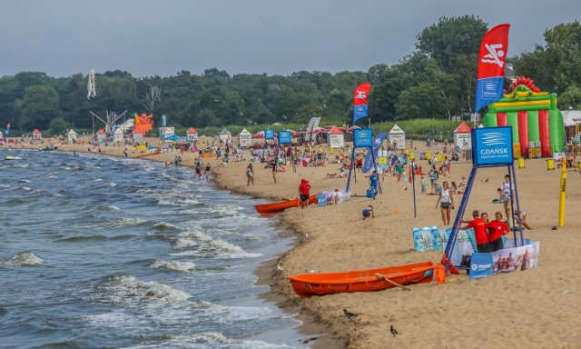 Plaża Gdańsk Brzeźno.